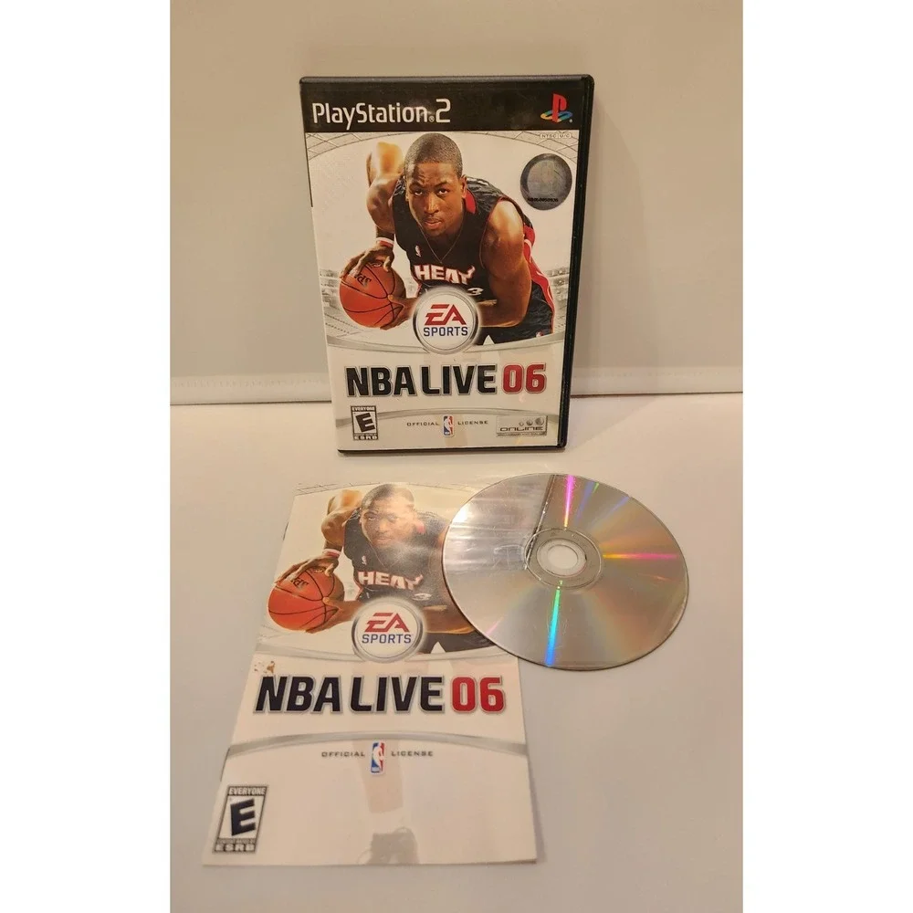 NBA Live 06 Basketball (Sony PS2 PlayStation 2) Tested & Works CIB W Manual